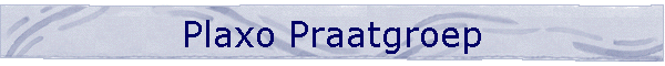 Plaxo Praatgroep